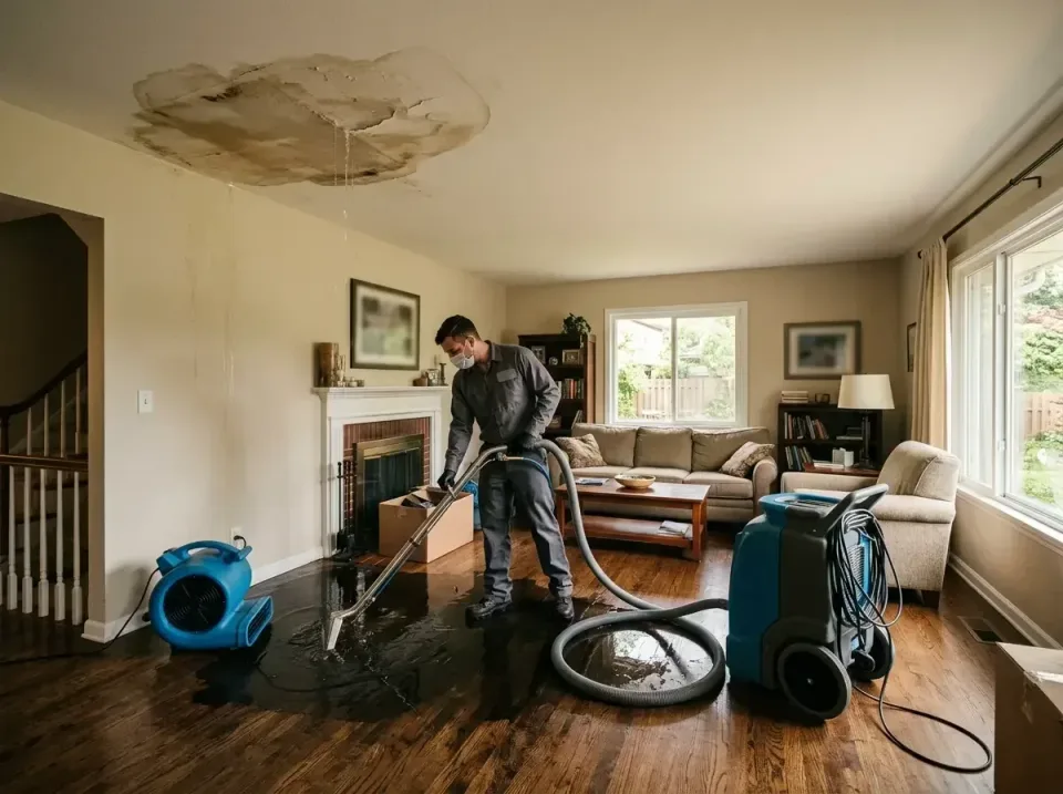 attic-pipe-burst-ceiling-drip-008 — frequently asked questions, Water Damage Restoration & Carpet Care in Fairburn, GA